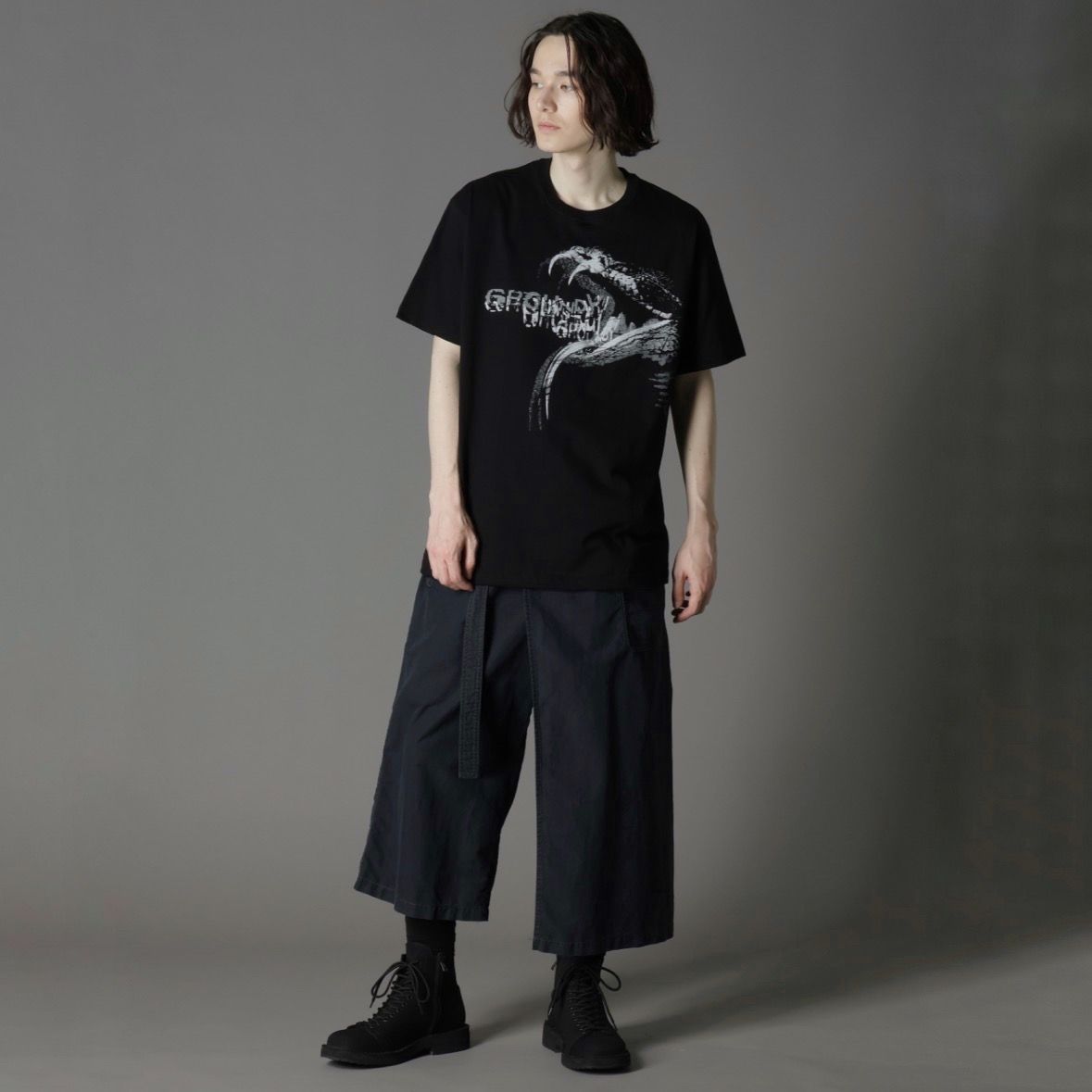 Ground Y - 【残り一点】Print Tee(SNAKE) | ACRMTSM ONLINE STORE