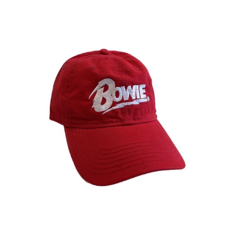 【再販売通知受付可能】David Bowie Logo Cap