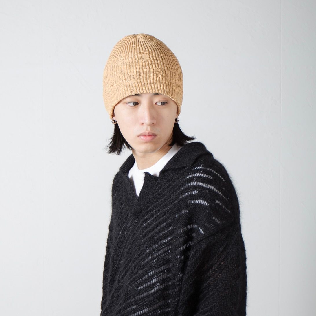 【残りわずか】Damage Summer Knit Beanie