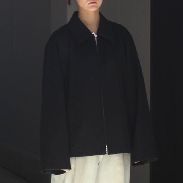【残りわずか】W/CA Beaver Zip Short Jacket
