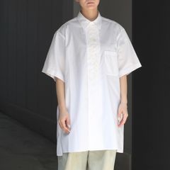 【残り一点】半袖釦多シャツ