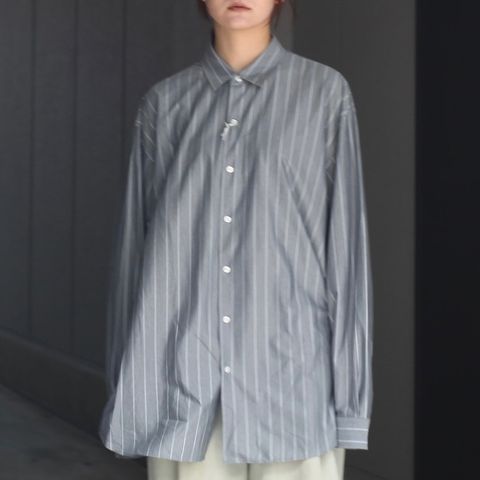 【残り一点】46G Atmosphere Stripe Shirt