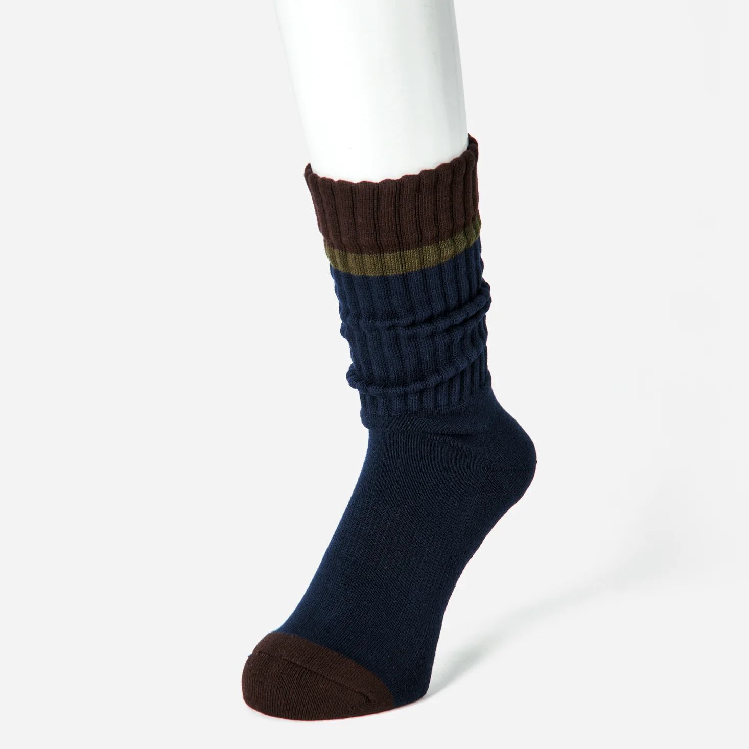 【残り一点】Rib Pile Socks