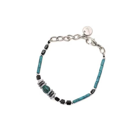 【残り一点】ビーズブレスレット_A(BLUE)