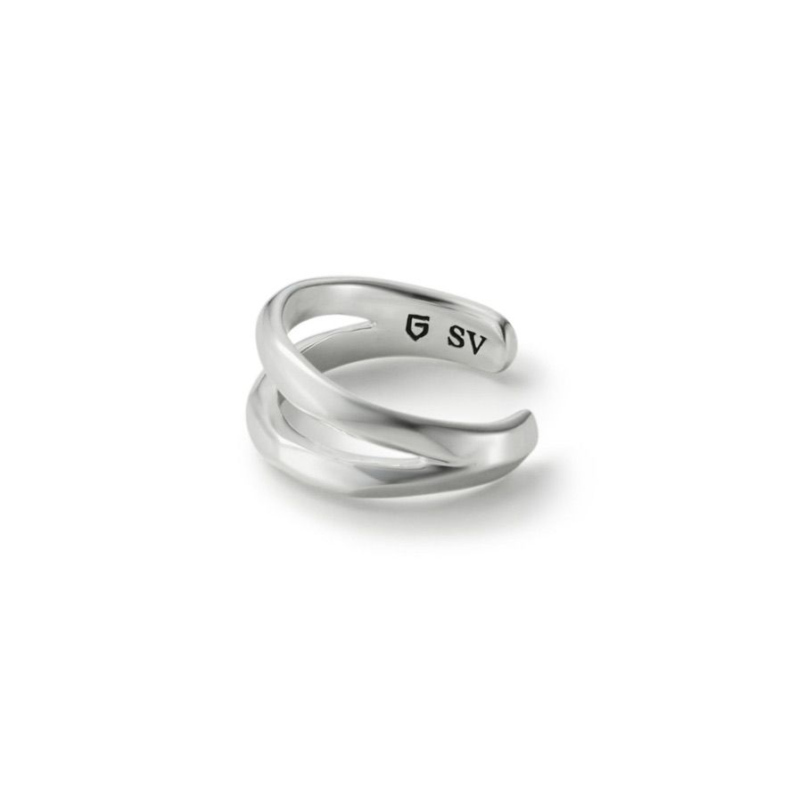 【残り一点】Narrow Ear Cuff_No.2(SILVER)