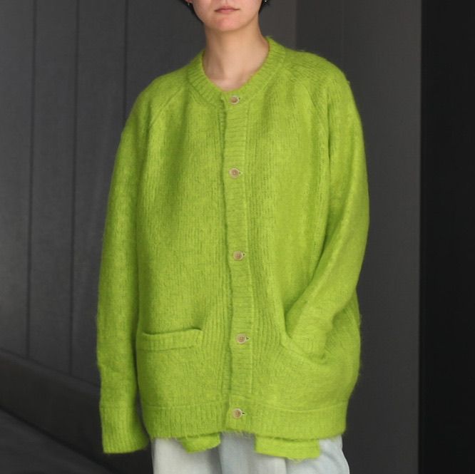 stein - 【残りわずか】Kid Mohair Knit Cardigan | ACRMTSM ONLINE STORE