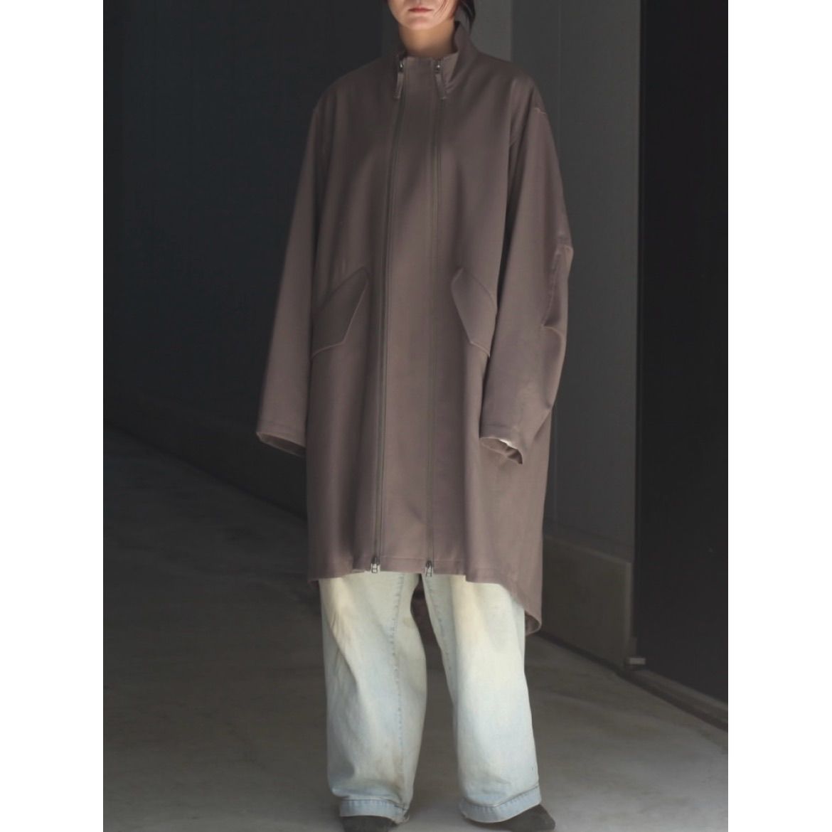 【残り一点】W Zip Fish Tail Field Coat