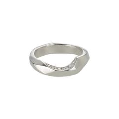 【お取り寄せ注文可能】Chip Ring L W / Dia(SILVER925)