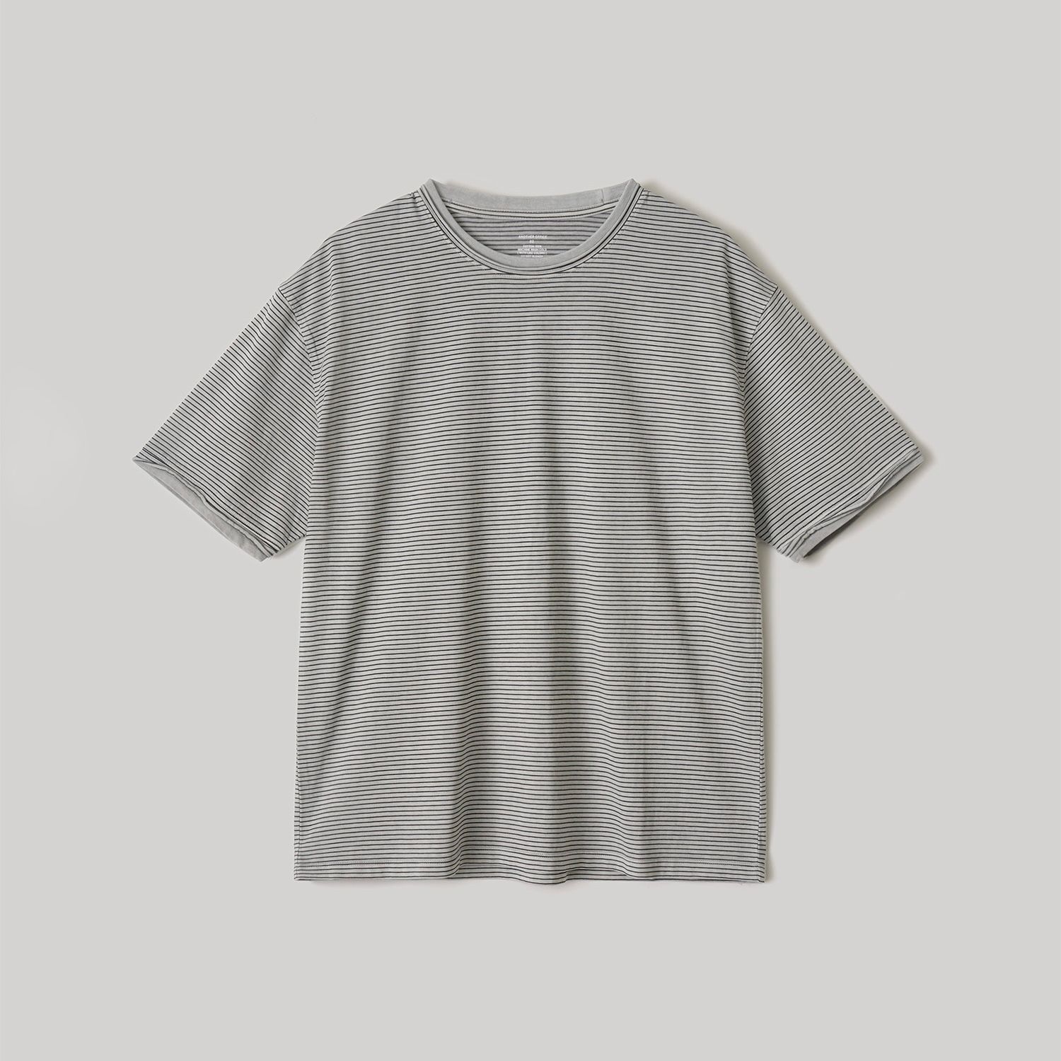 【残り一点】Dyed Raw-Edge Stripe Tee