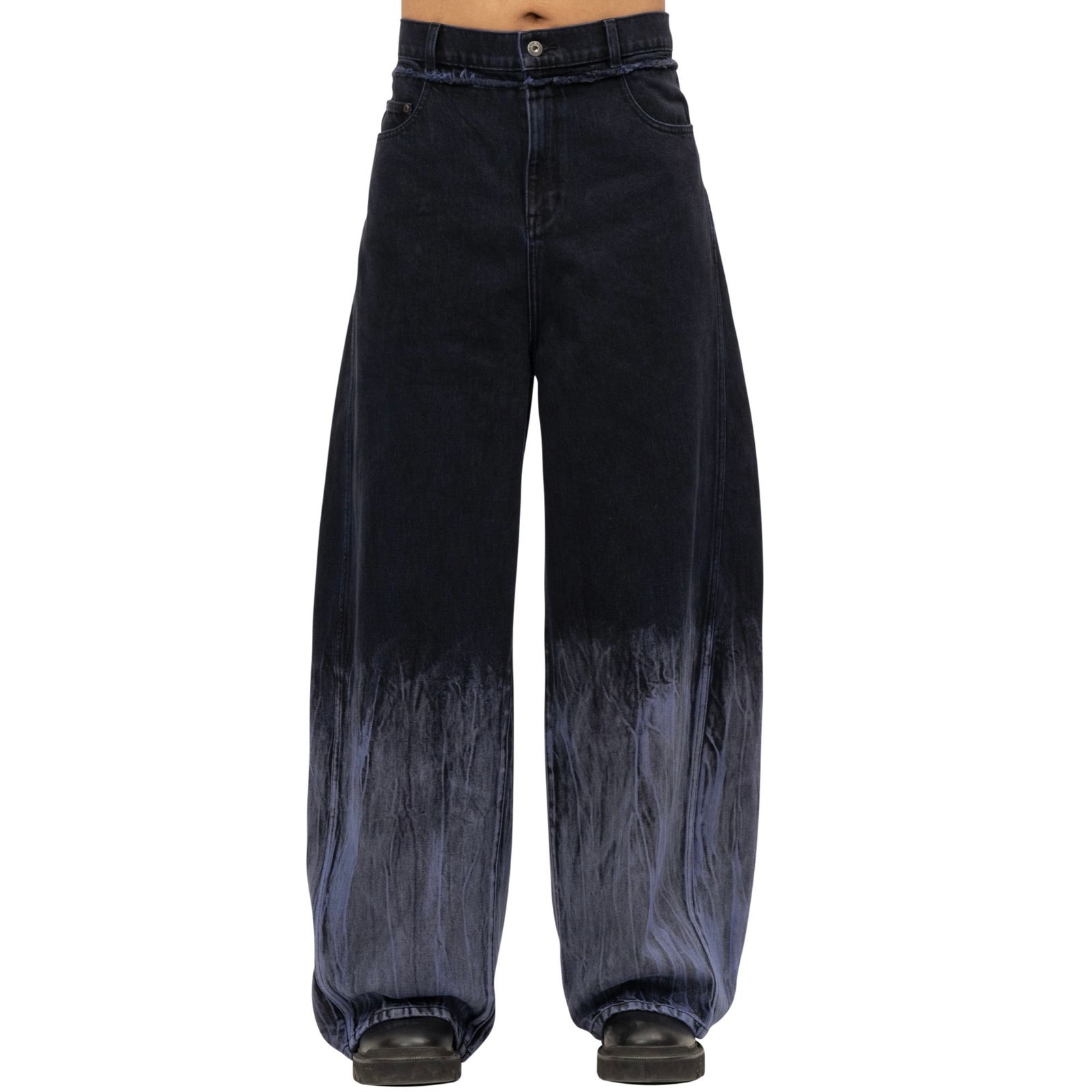 【残り一点】Gradient Tie Dye Denim Trousers