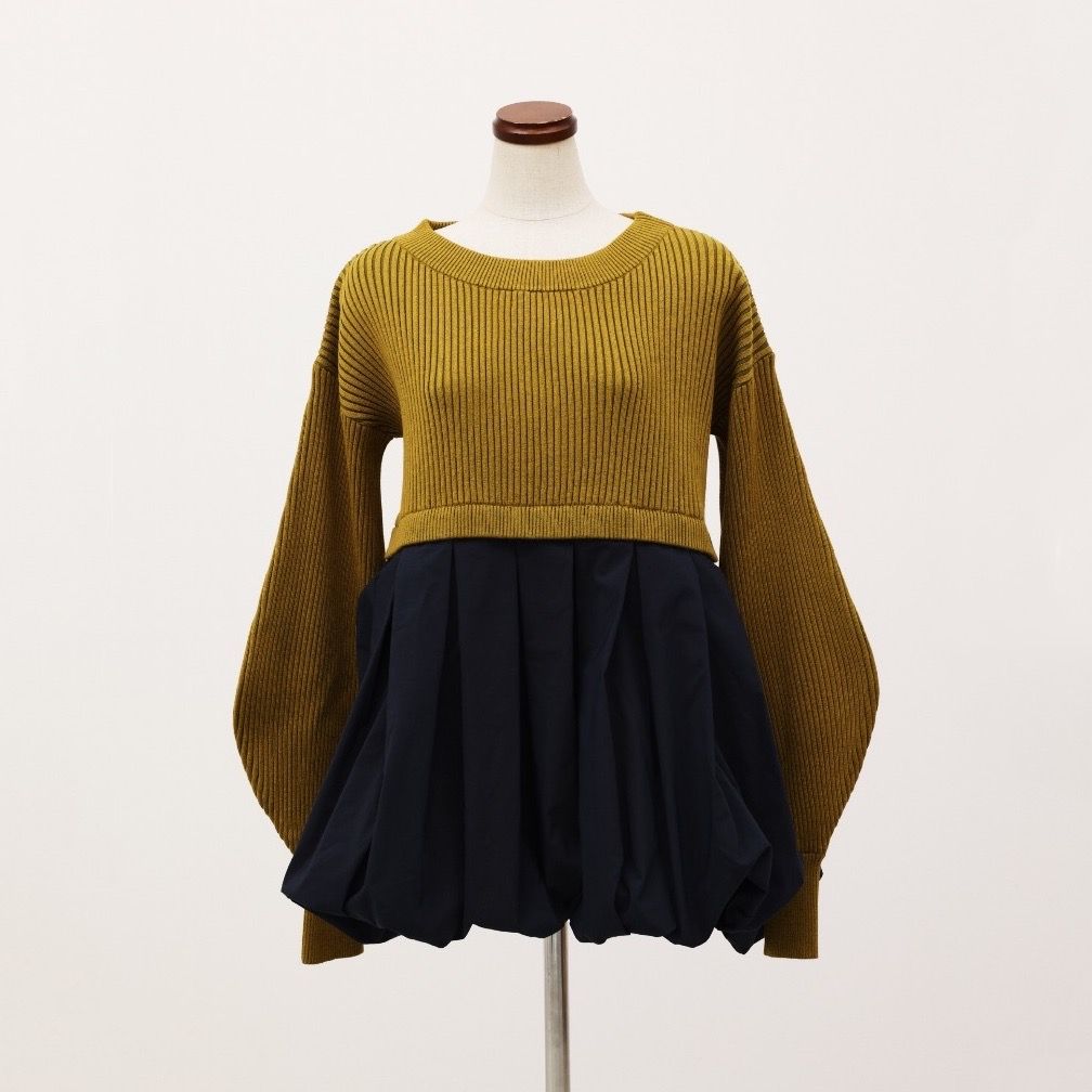 HeRIN.CYE - 【残り一点】Tuck Balloon Knit Tops | ACRMTSM ONLINE STORE