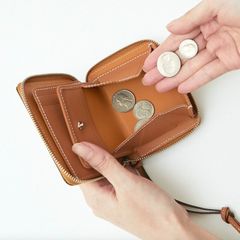 【残り一点】Round Zip Purse(DEG/ZE)