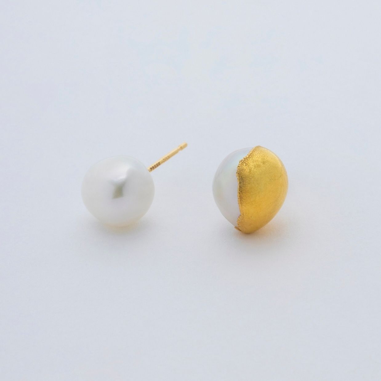【残り一点】Baroque Pearl Earrings(両耳用）