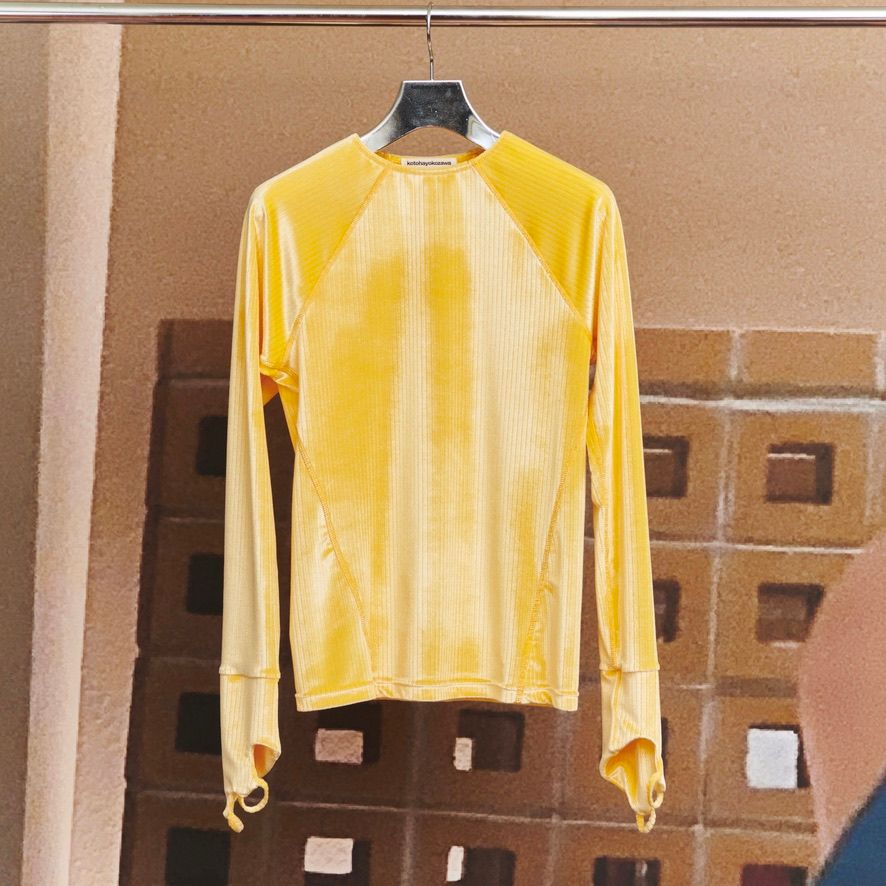 【残り一点】Flex Velvet Cuff-Glove Long Tee