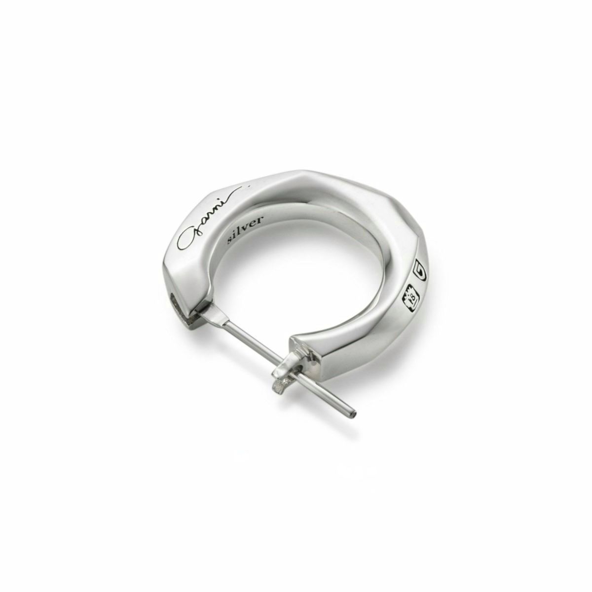GARNIガルニ シルバー ピアス silver925 おまけケース・磨き布付き GARNI - 【お取り寄せ注文可能】Crockery Pierce_L 右耳用