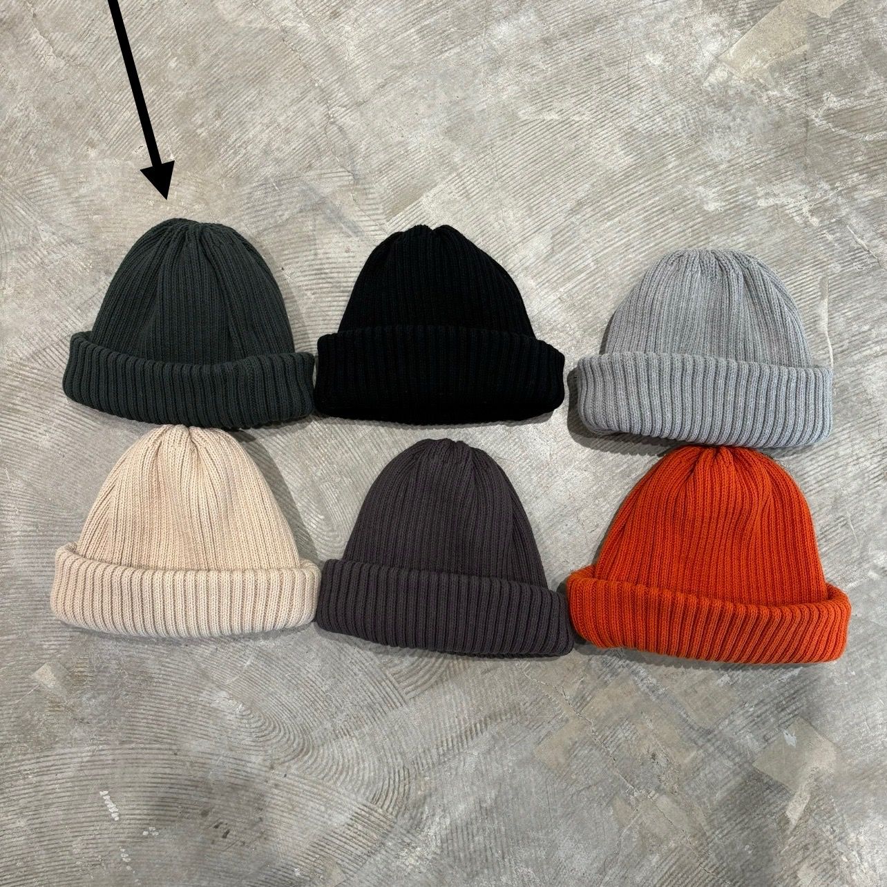 【残りわずか】Knit Cap(GREEN)