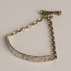 【お取り寄せ注文可能】Hammer Texture Plate Bracelet