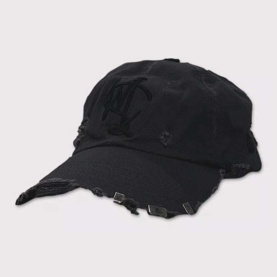 【残りわずか】Sigunatured Cap With Damaged(CLASSIC TWILL)