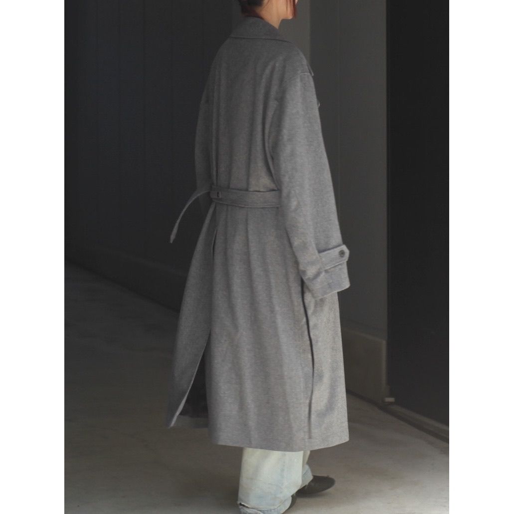 【残りわずか】Oversized Double Breasted Coat(W/CA/NY)