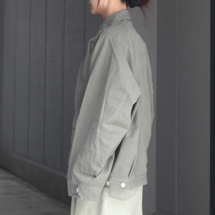 【残り一点】ガーメントダイオーバーサイズブルゾン