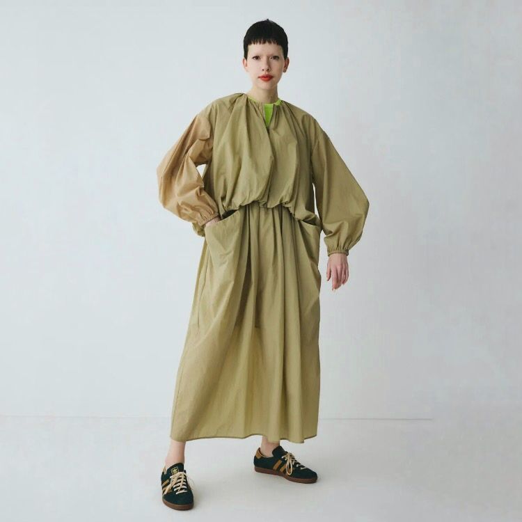 【残り一点】Balloon Hem Nylon Blouson