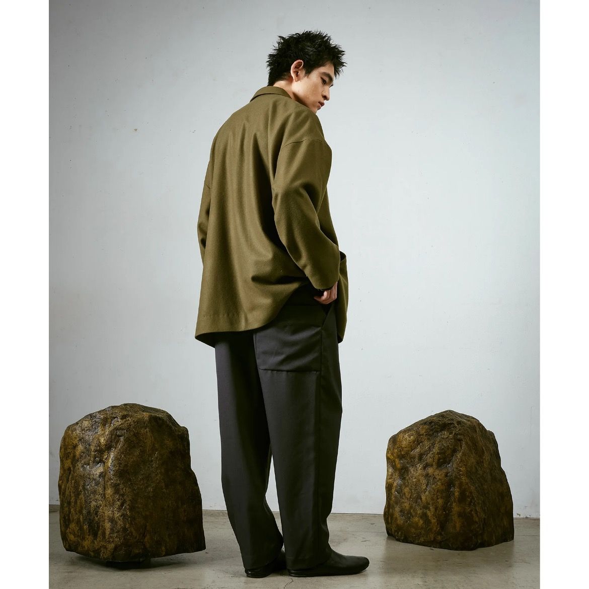 【残り一点】メルトンBIGハーフコート