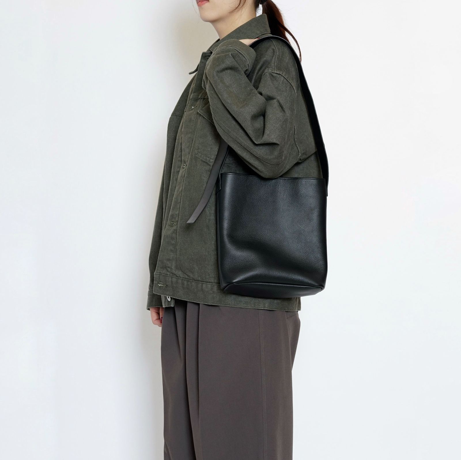 【残り一点】Leather Shoulder Bag S