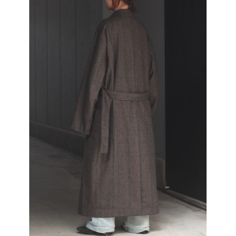 ssstein - 【残りわずか】Oversized Maxi Length Peaked Lapeled Coat 