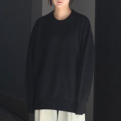 【残りわずか】Wool/Alpaca Knit Crew Neck LS