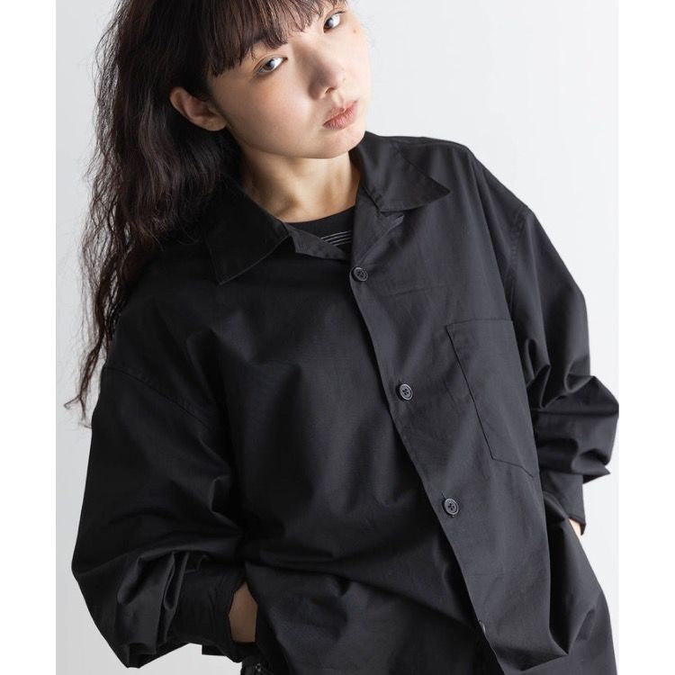 【残り一点】Thomas Mason Open Collar Shirt