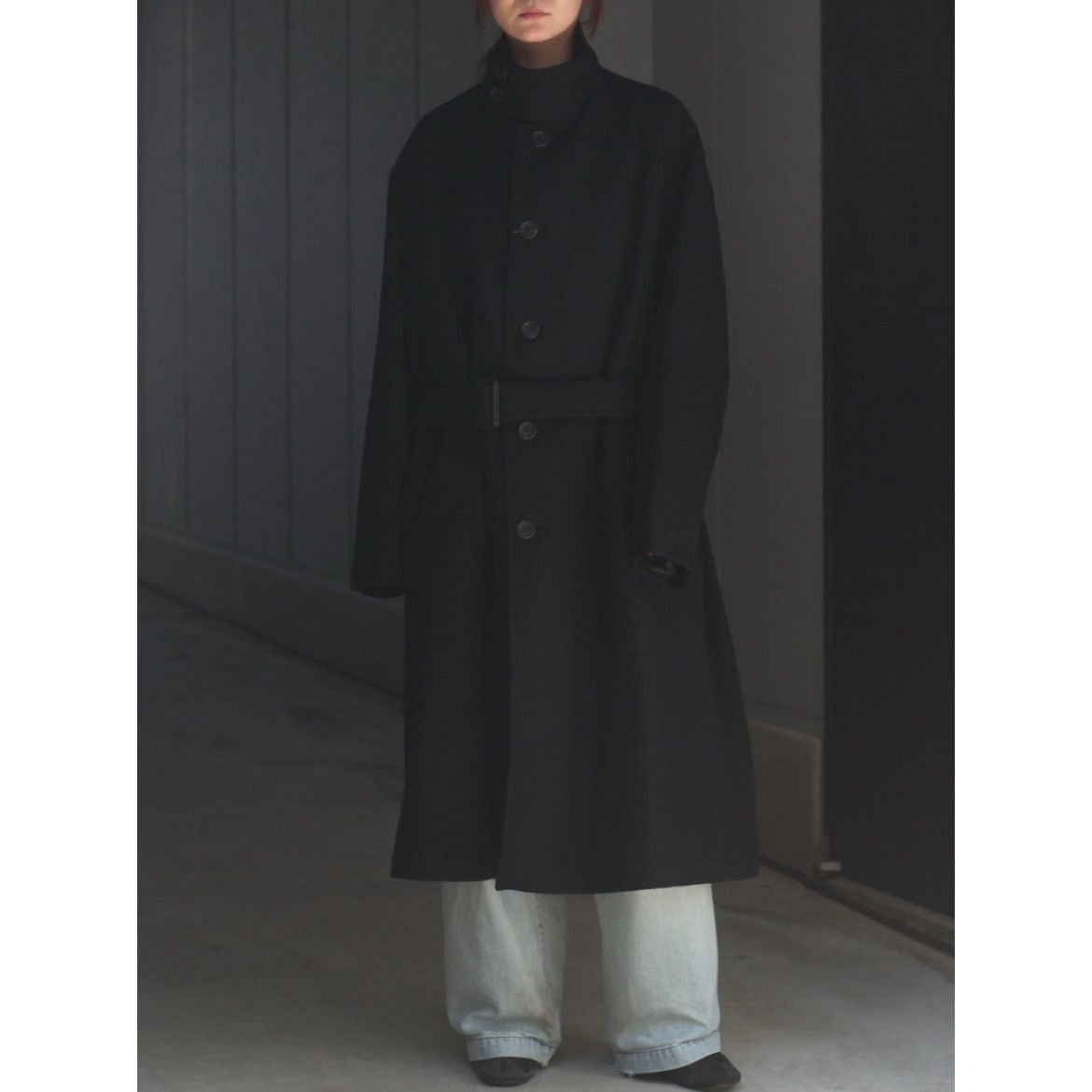 Yohji Yamamoto - 【残り一点】スタンドカラーコート | ACRMTSM ONLINE STORE