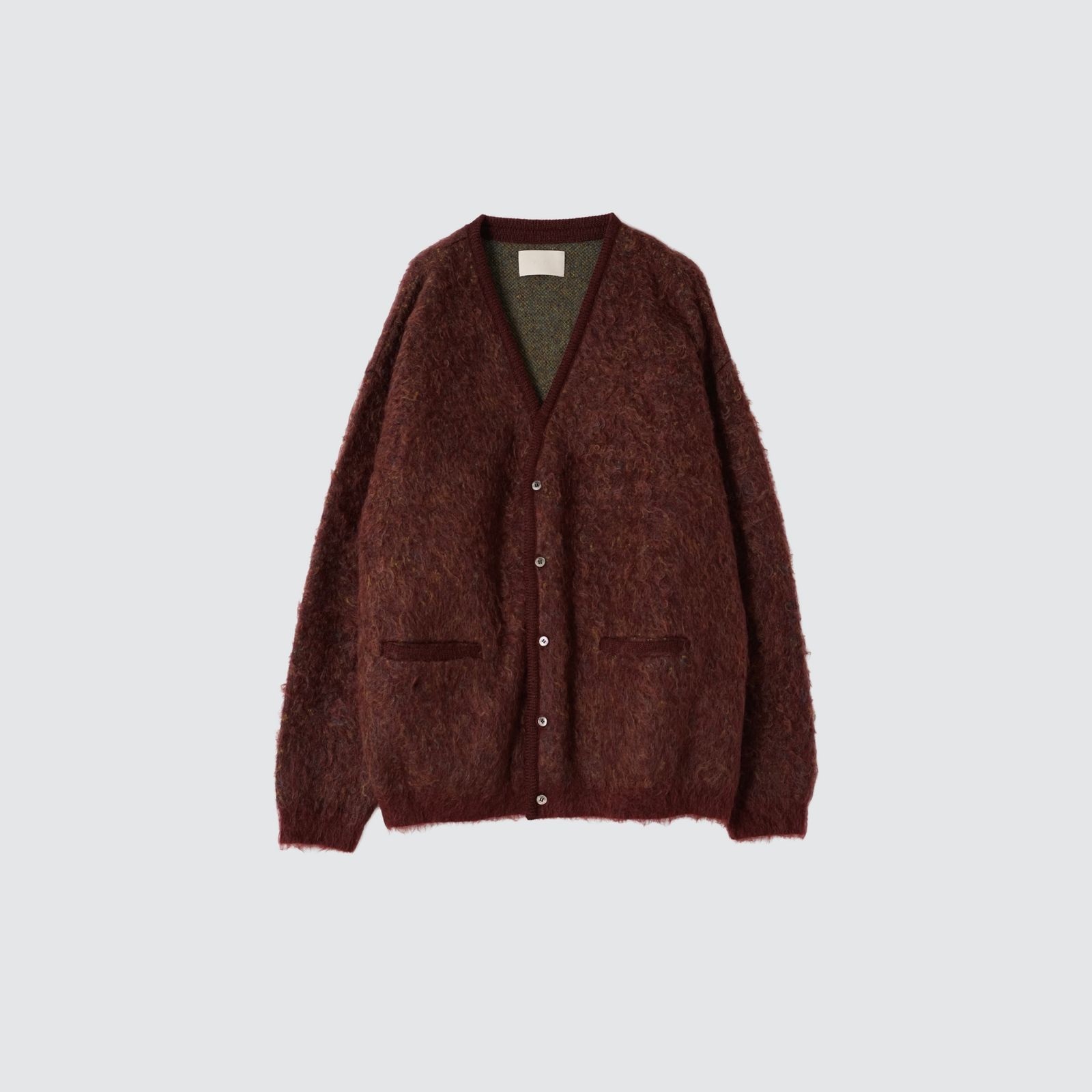 YOKE - 【残りわずか】3color Jacquard Mohair Cardigan