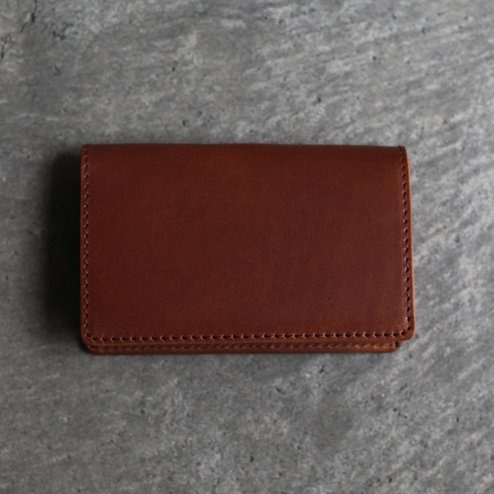 【残りわずか】Folded Card Case(BROWN)