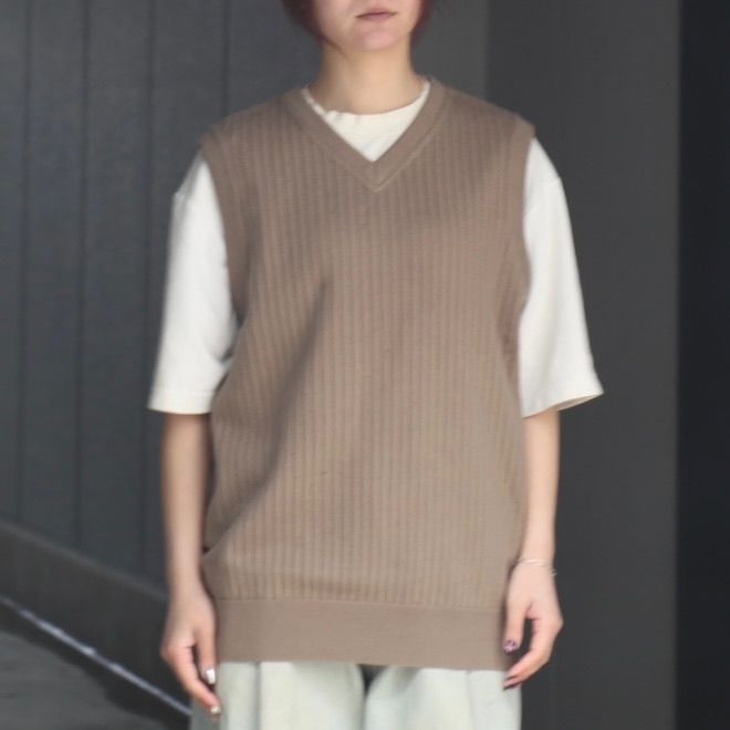 【残り一点】Stripe Mesh Vest