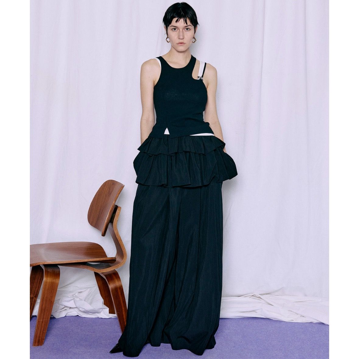 【残り一点】Motif Layered Tank Top