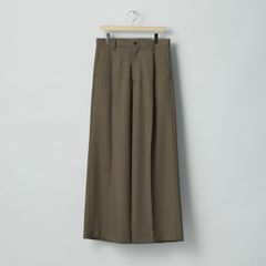 【残りわずか】Extra Wide Trousers(2/90 WOOL GABARDINE)