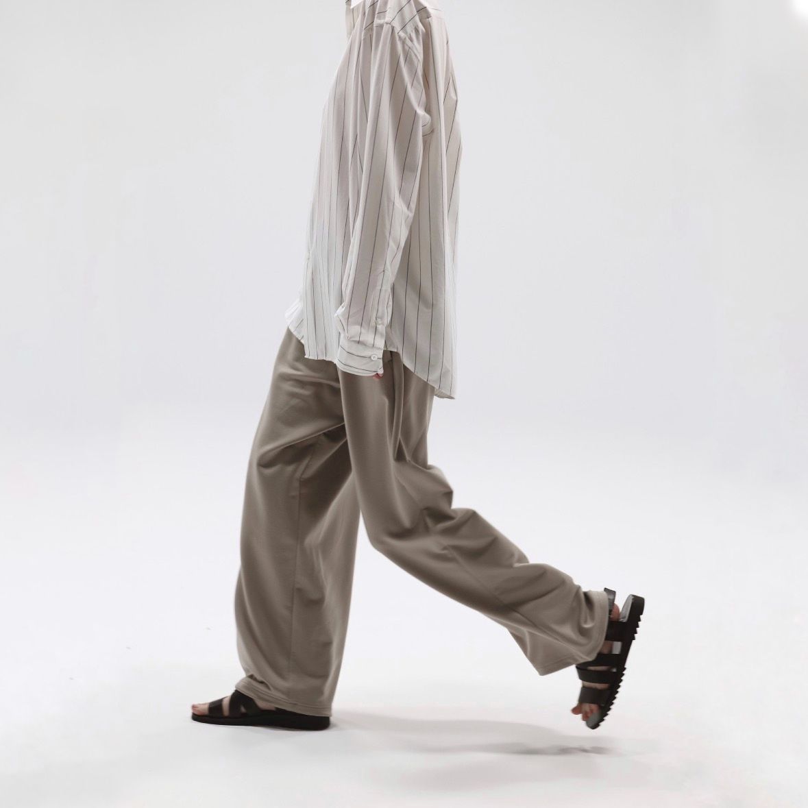 【残りわずか】46G Atmosphere Stripe Shirt