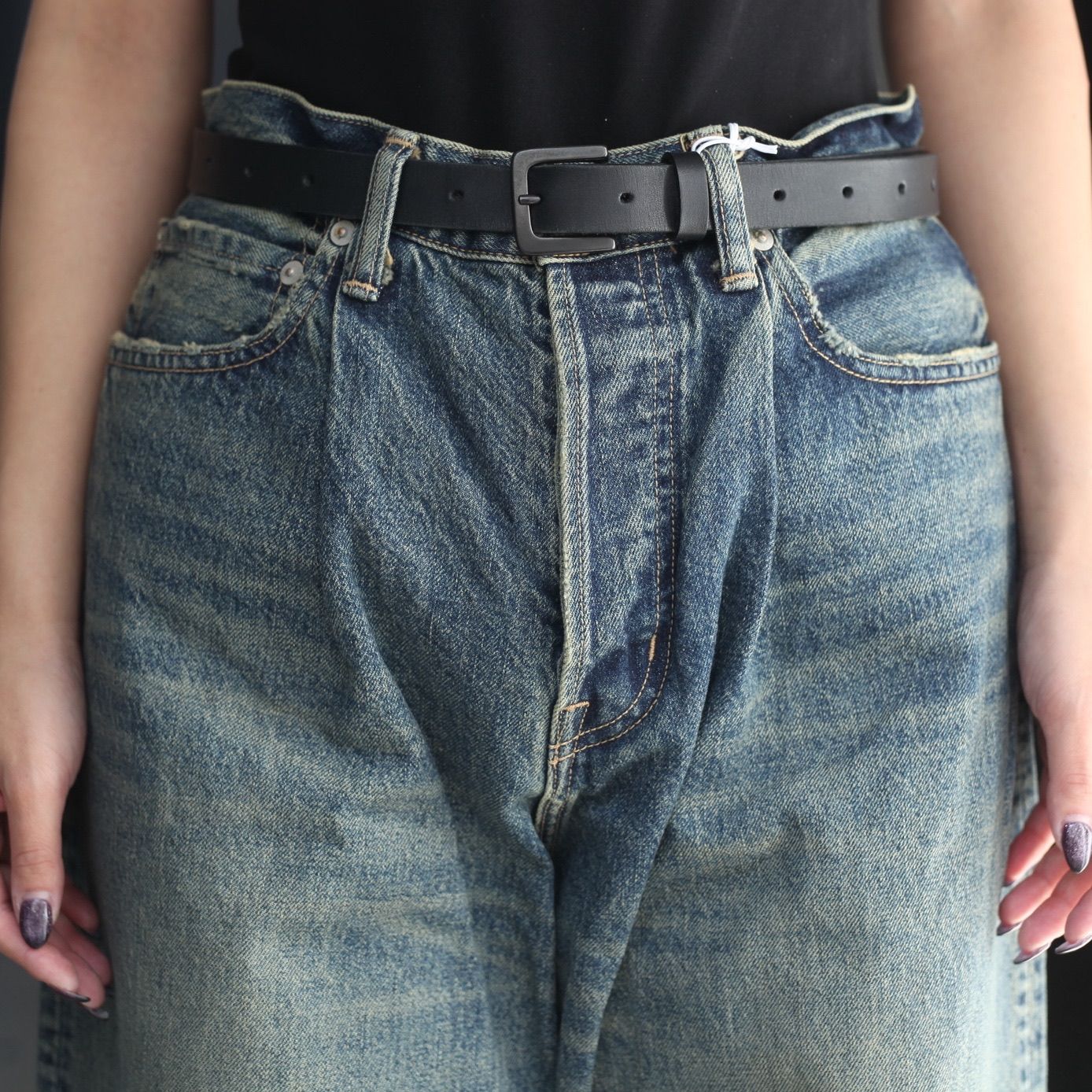 【残りわずか】Wide Vintage Denim Pants