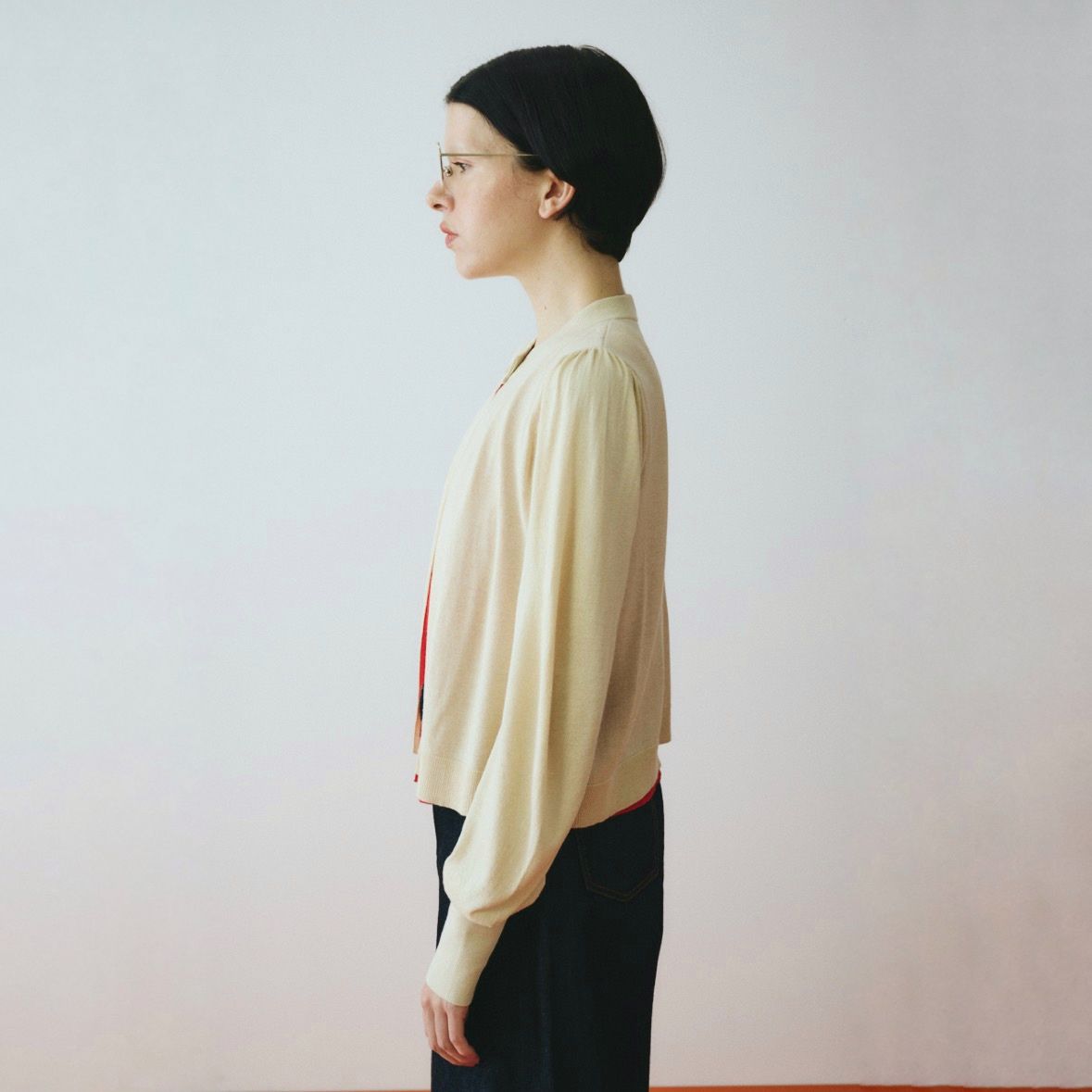 【残り一点】Layered Knit Cardigan