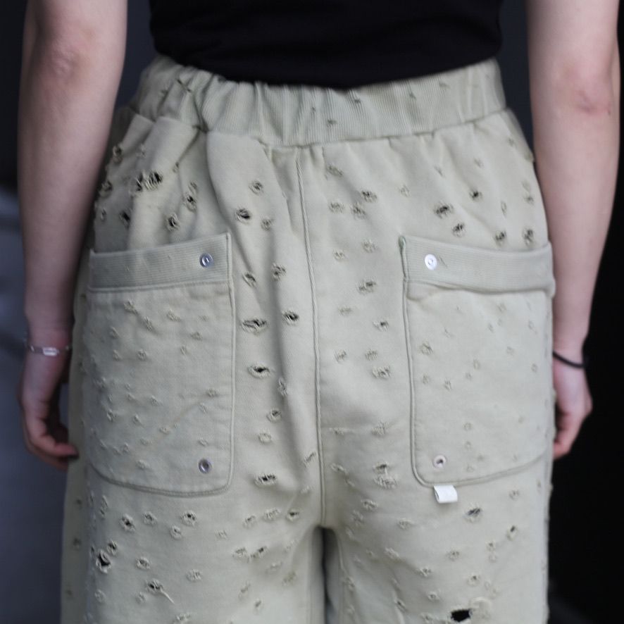 【残り一点】Damaged Baggy Sweat Pants
