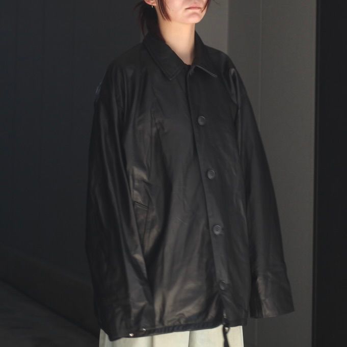 【残り一点】Coach Jacket(FULL GRAIN LEATHER)