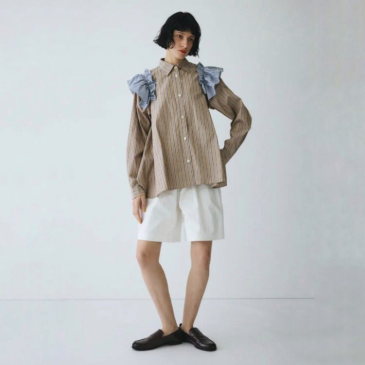 【残り一点】Frill Sleeve Shirt
