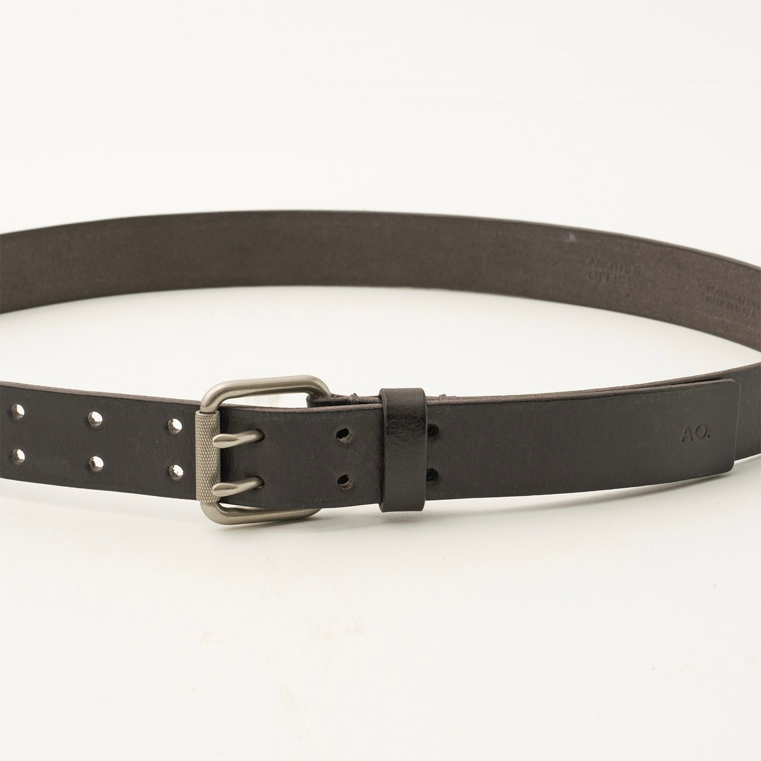 【残り一点】Double Prong Leather Belt