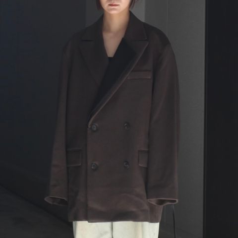 【残りわずか】Oversized Double Lapelled Jacket