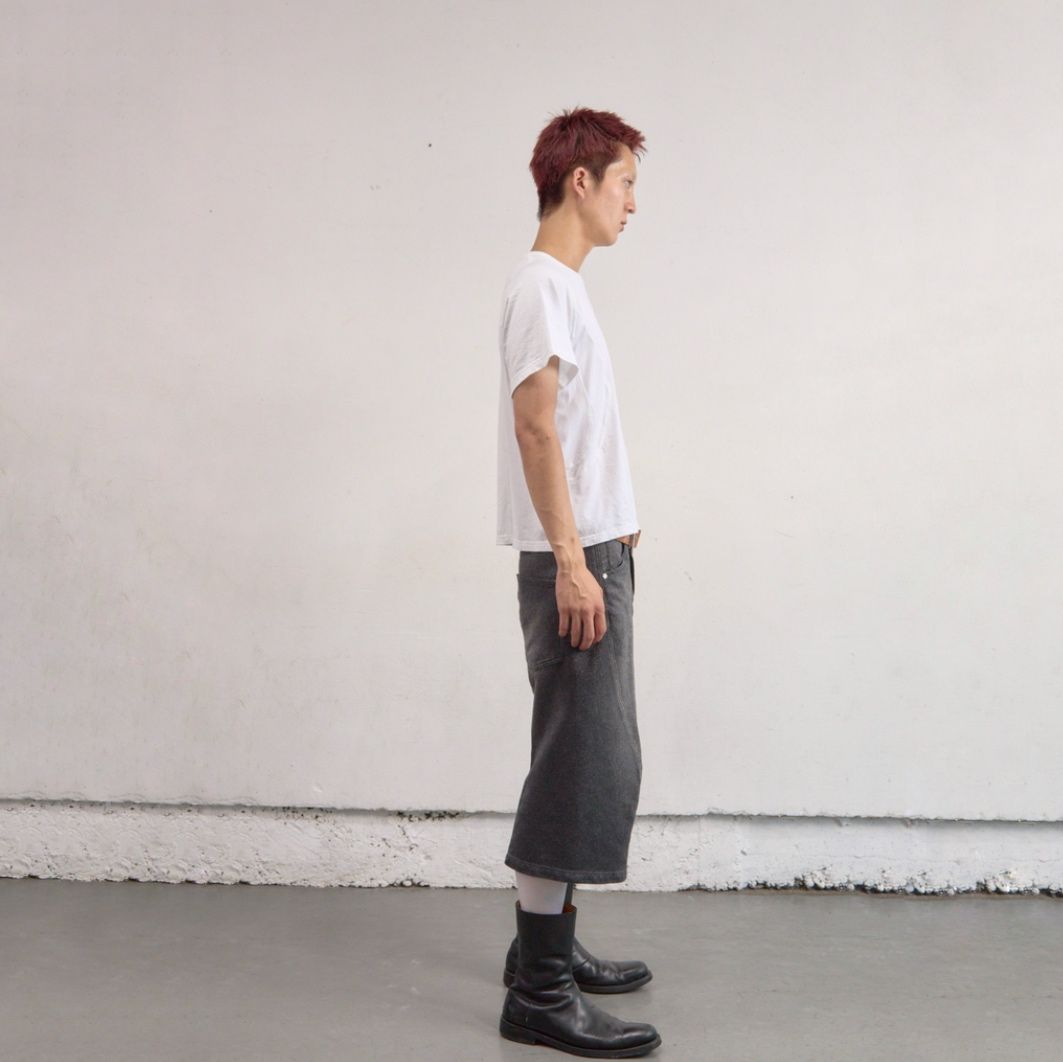 【残り一点】Panelled Half Sleeve T-Shirt