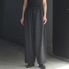 【残り一点】ミラノリブワイドイージーパンツ