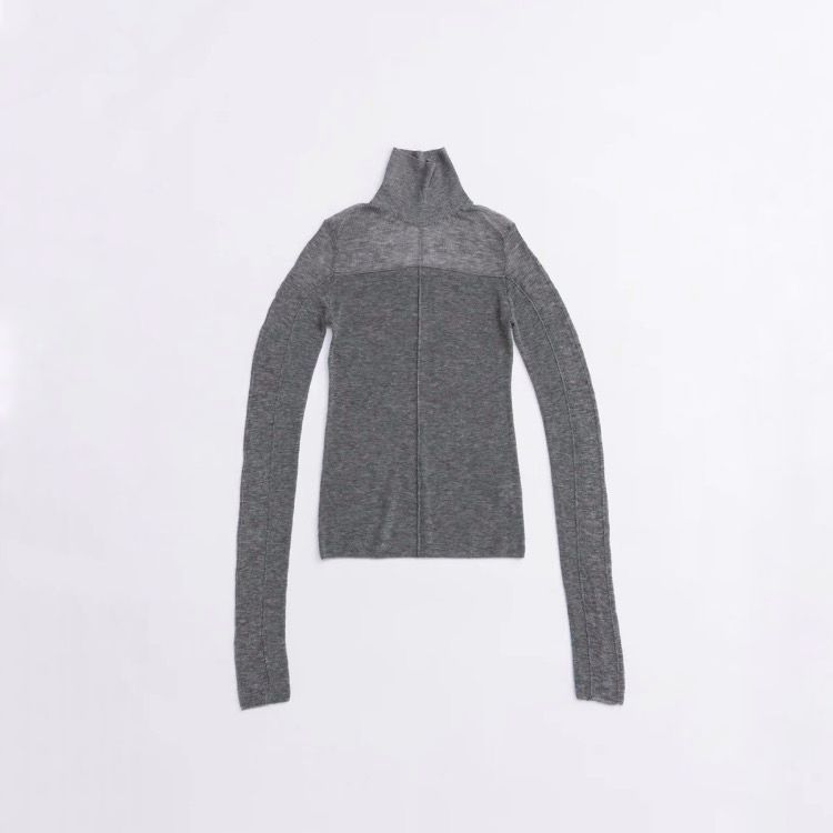 【残り一点】Soft High Gauge Panel Knit