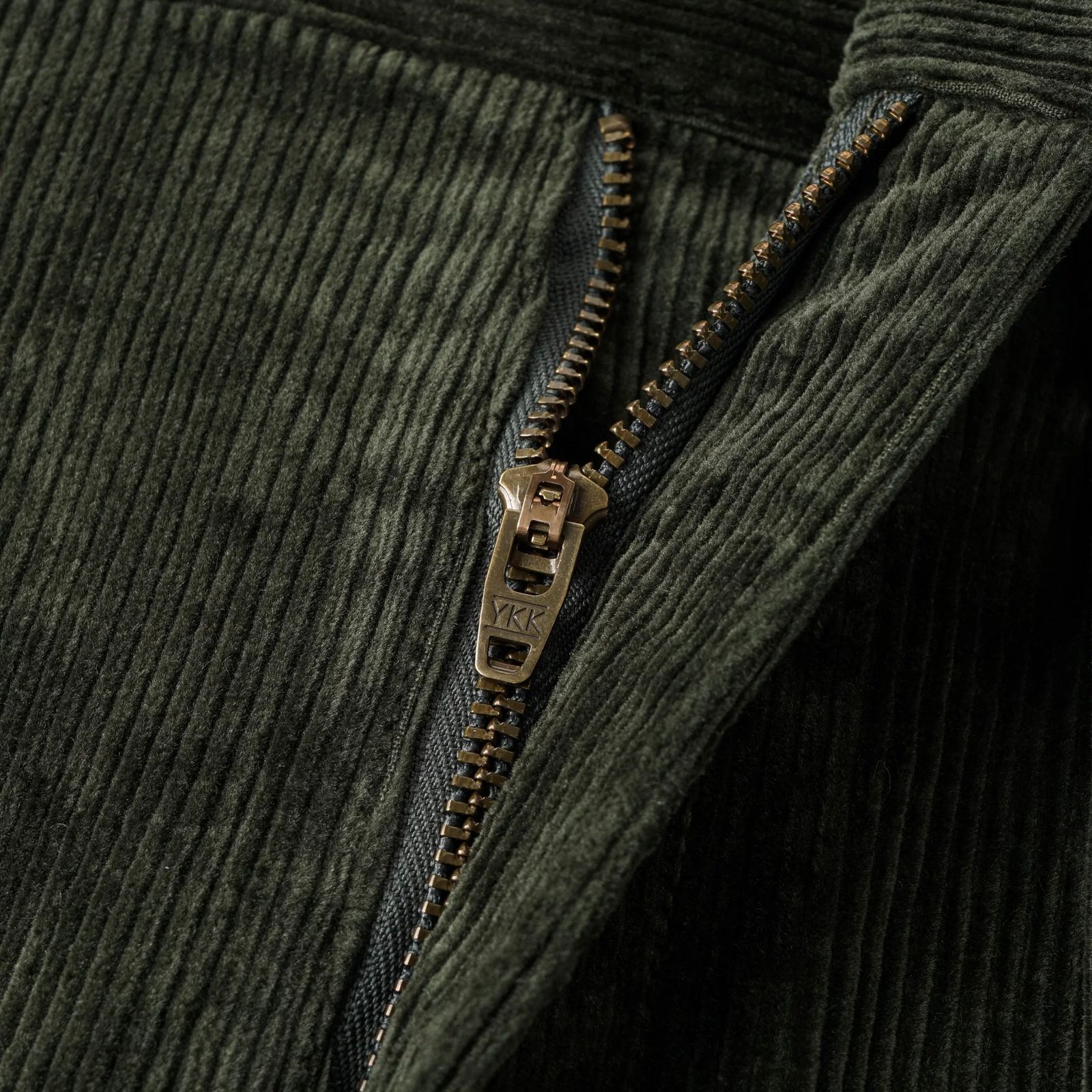 【残り一点】Green Washed Corduroy Deconstructed Pants