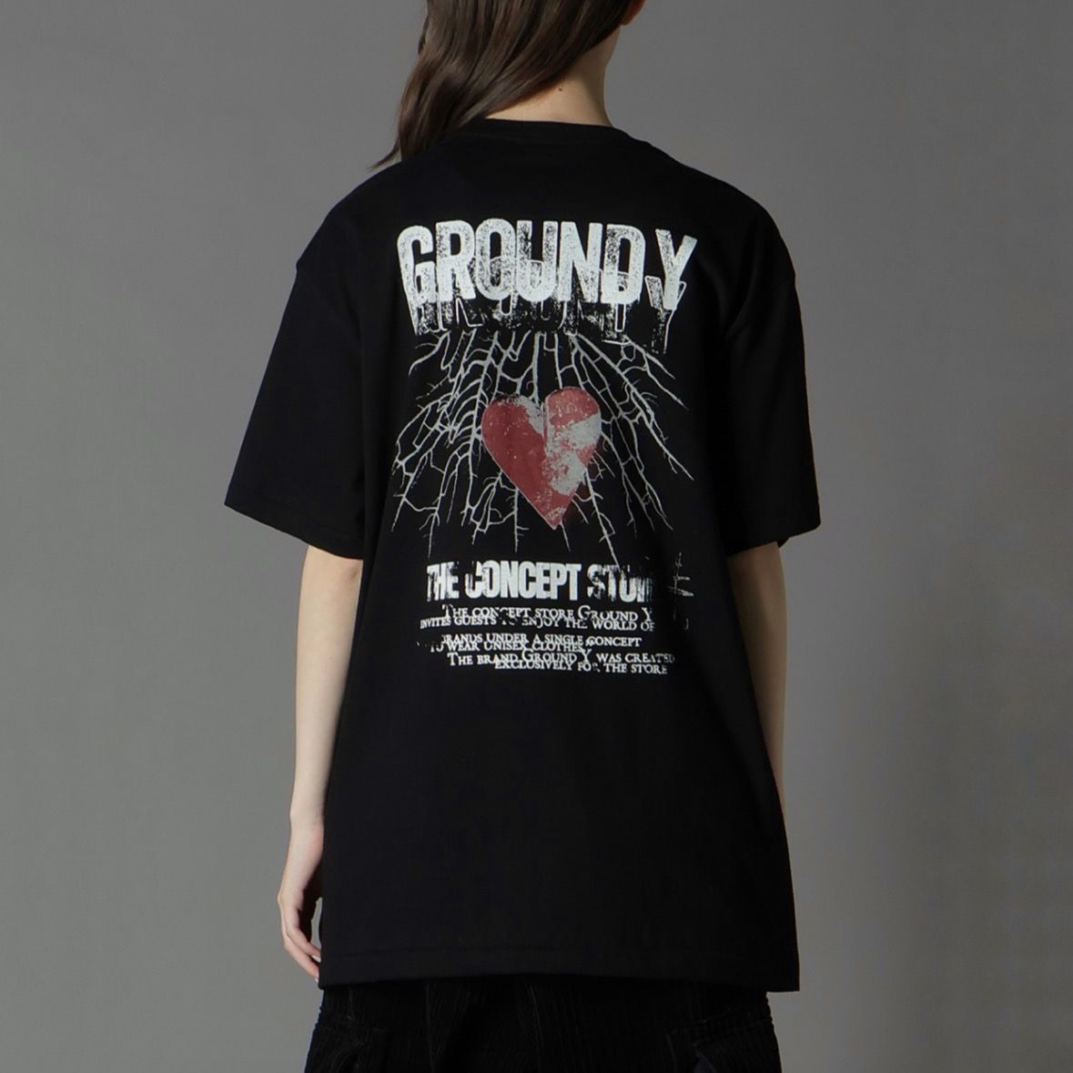 【残り一点】Print Tee(HEART)