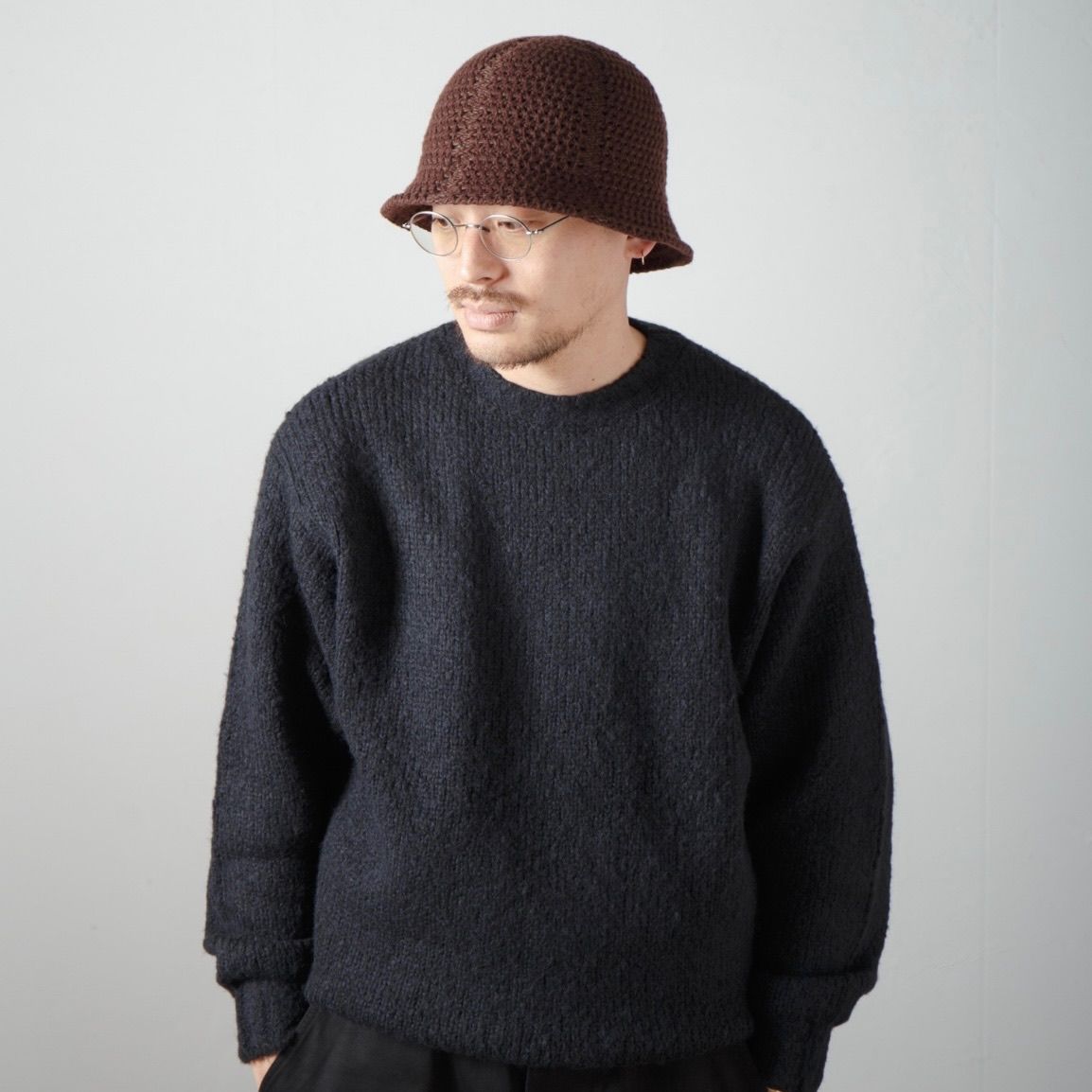 【残り一点】Busket Knit Tulip Hat